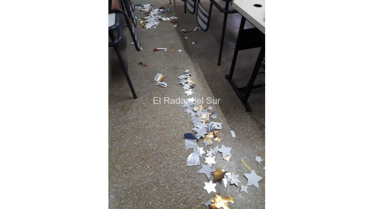 Vandalismo en la Escuela N°46 de Florencio Varela